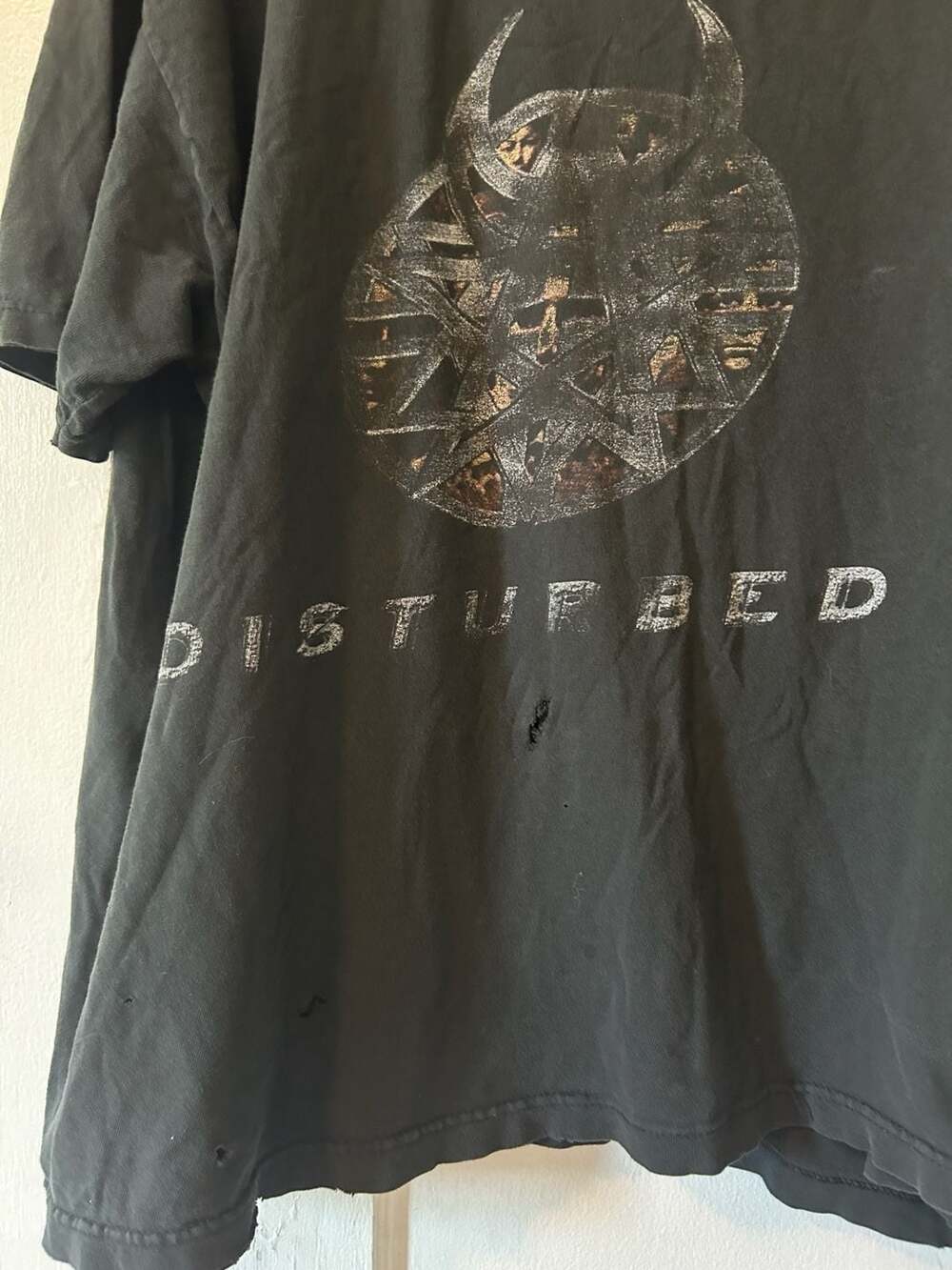 Vintage 2003 Korn Disturbed Concert Tour T-Shirt Size XL